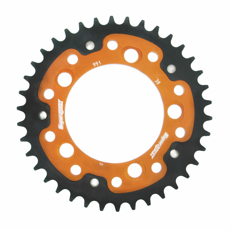 Couronne SuperProx Cour SPX 991 38 ORANGE - Orange 38 dents