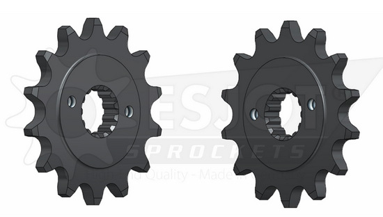 Couronne SuperProx RFE Noire - Noir 43 dents