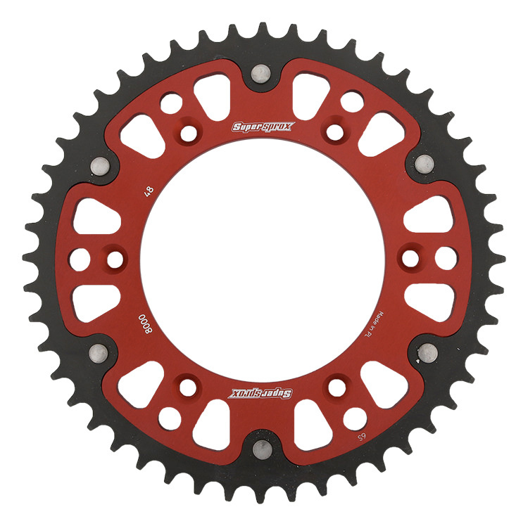 Couronne SuperProx SPX RST - 8000 48 - ROUGE - Rouge 48 dents