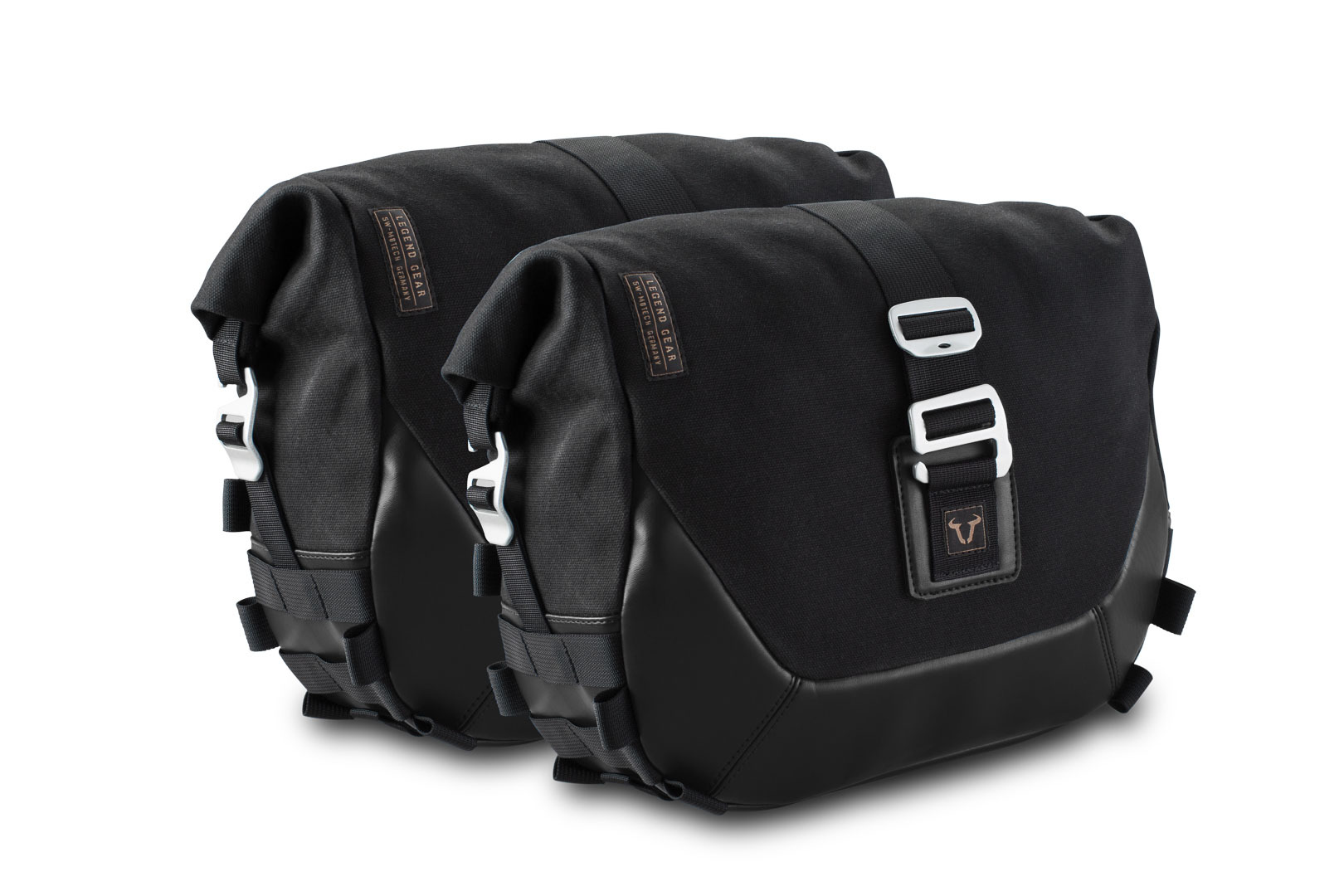 Sacoches cavalières SW-MOTECH Kit complet - Legend Gear Black LC - Avec support