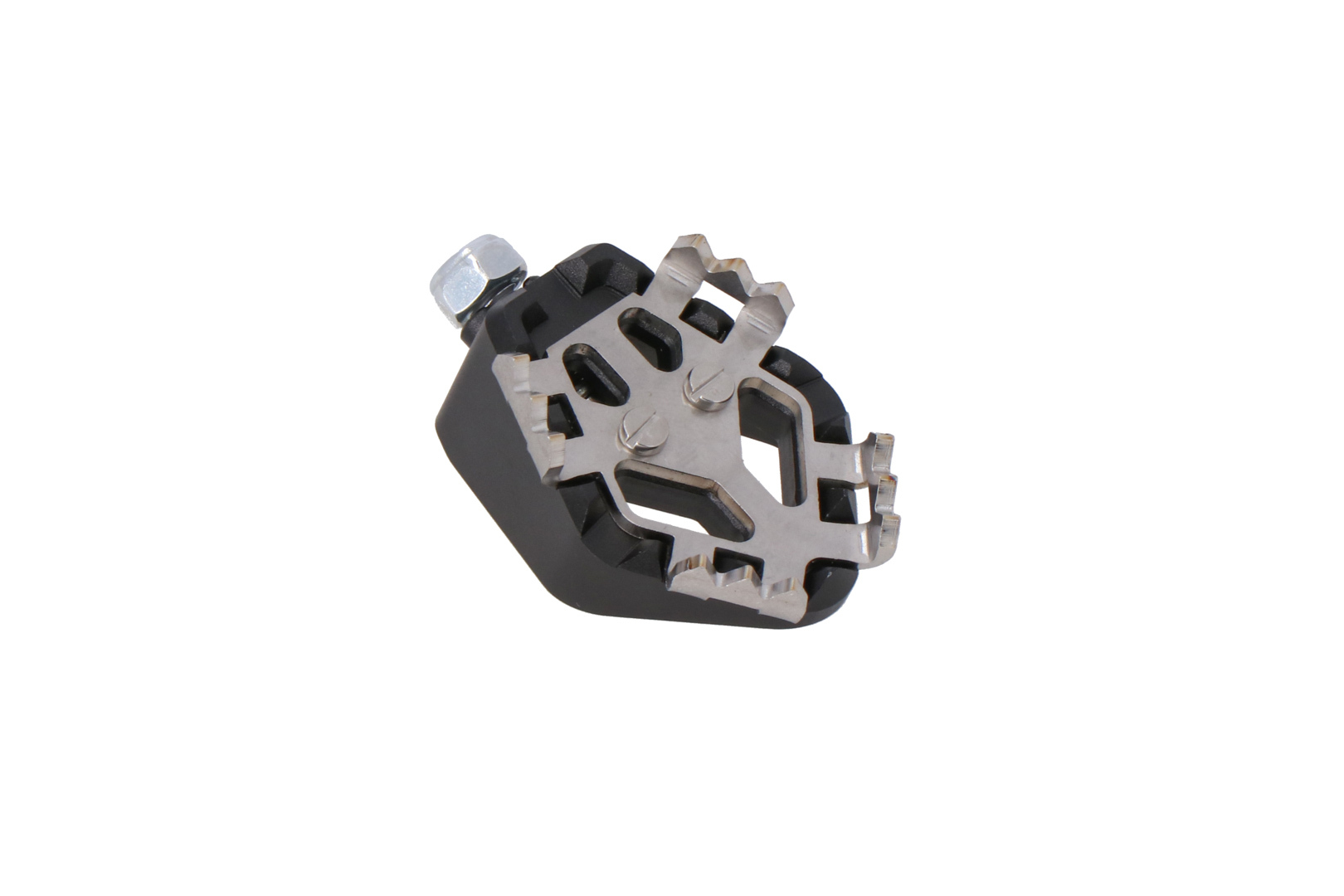 Pédale de frein SW-MOTECH Embout ADVENTURE - Noir/Argent