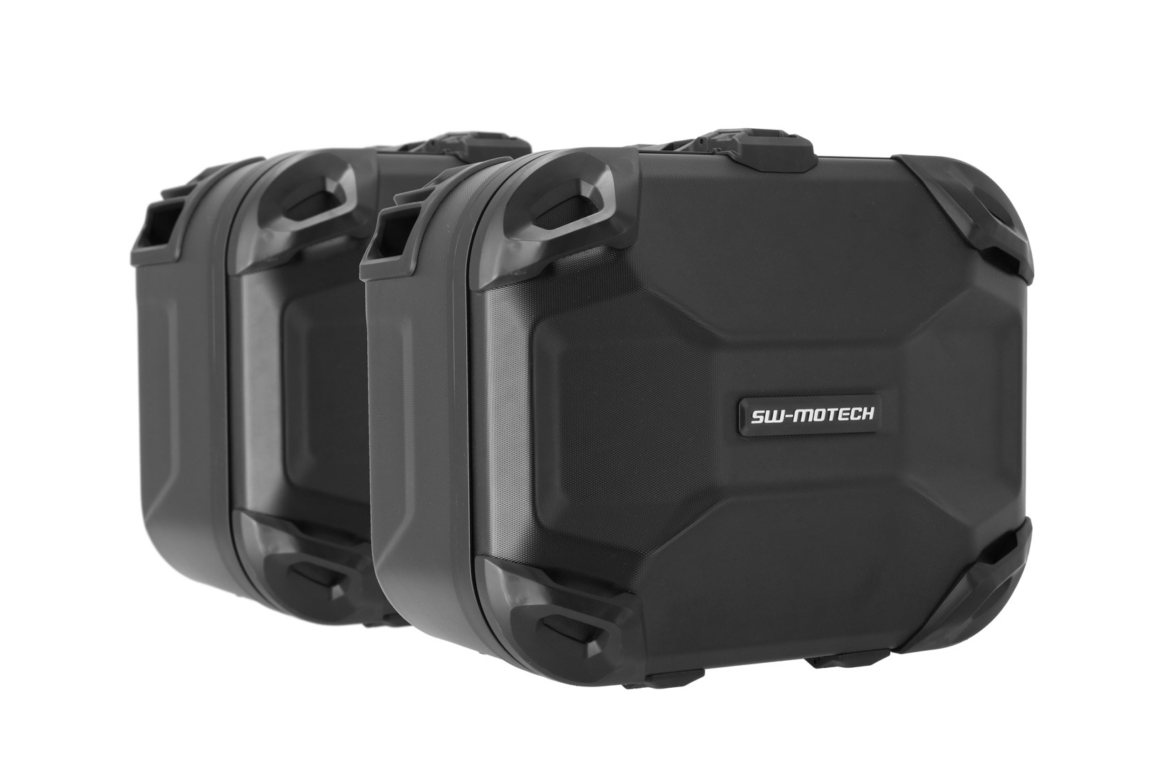 SWMOTECH Valise SW-MOTECH Kit complet DUSC (41/41 L) - avec support - Noir — noir
