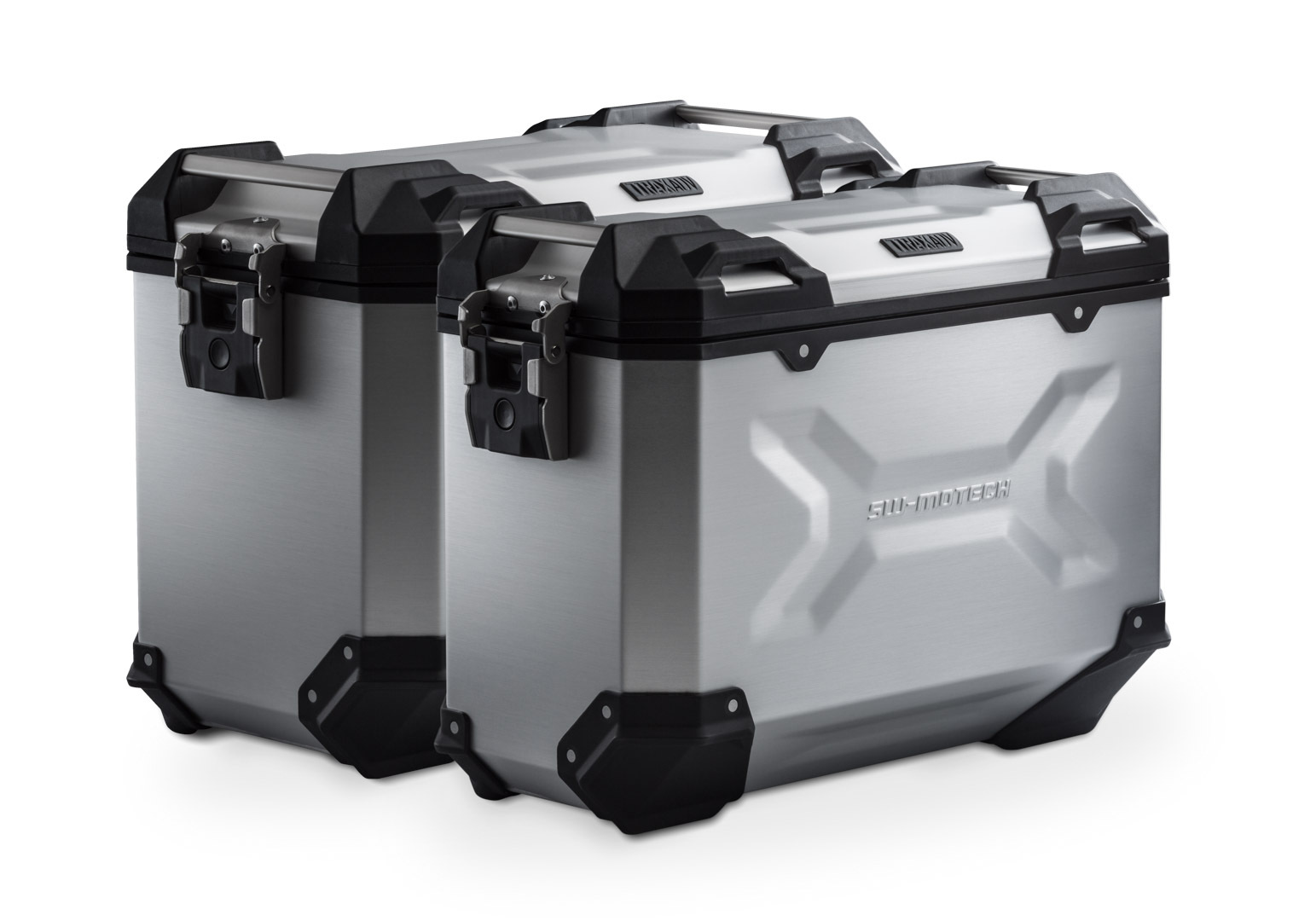 Valise SW-MOTECH Kit complet TRAX ADV (45/37 L) – Gris