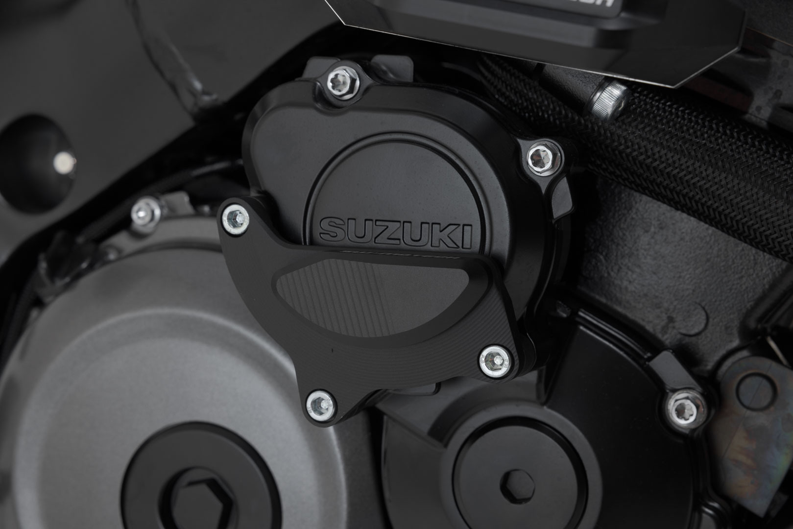 Pare-carter SW-MOTECH Aluminium - Noir