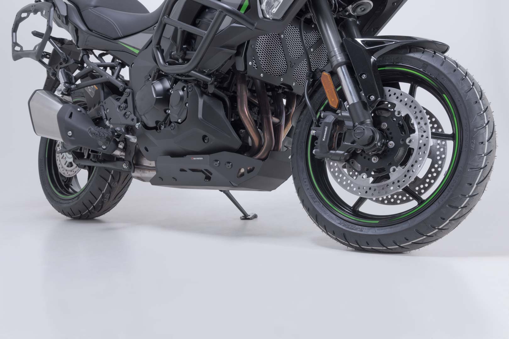 SWMOTECH Sabot moteur SW-MOTECH Aluminium - Noir — noir et argent