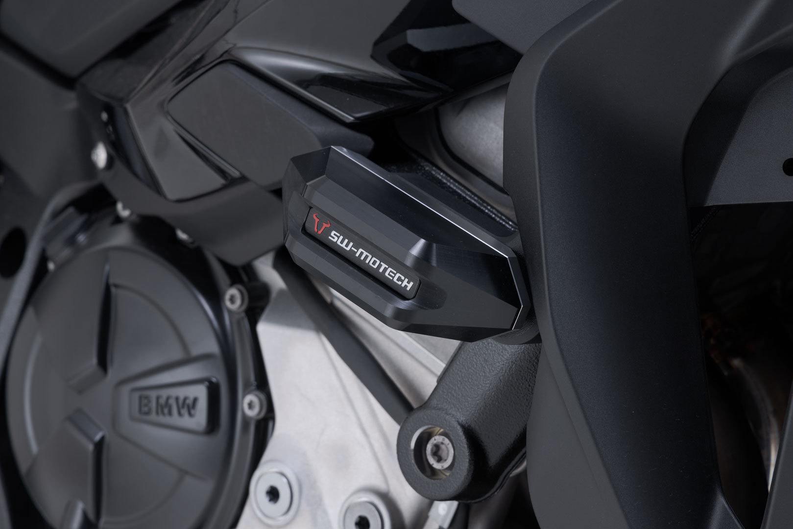 SWMOTECH Pare-carter SW-MOTECH Kit de patins de cadre - Noir — noir