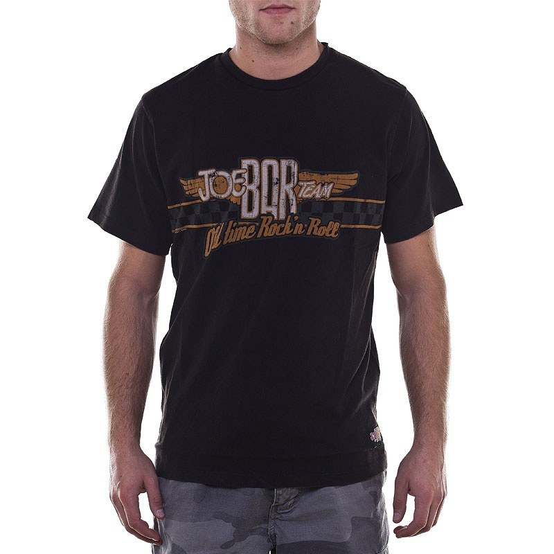 T-Shirt manches courtes Joe Bar Team ROCK N ROLL NOIR - Sportswear
