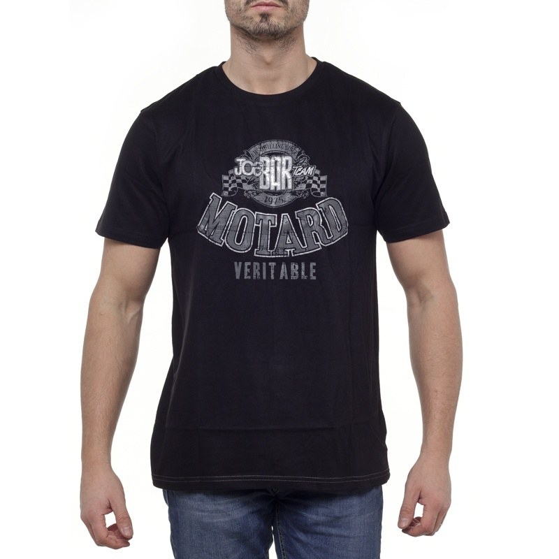 T-Shirt manches courtes Joe Bar Team TS MOTARD NOIR - Sportswear