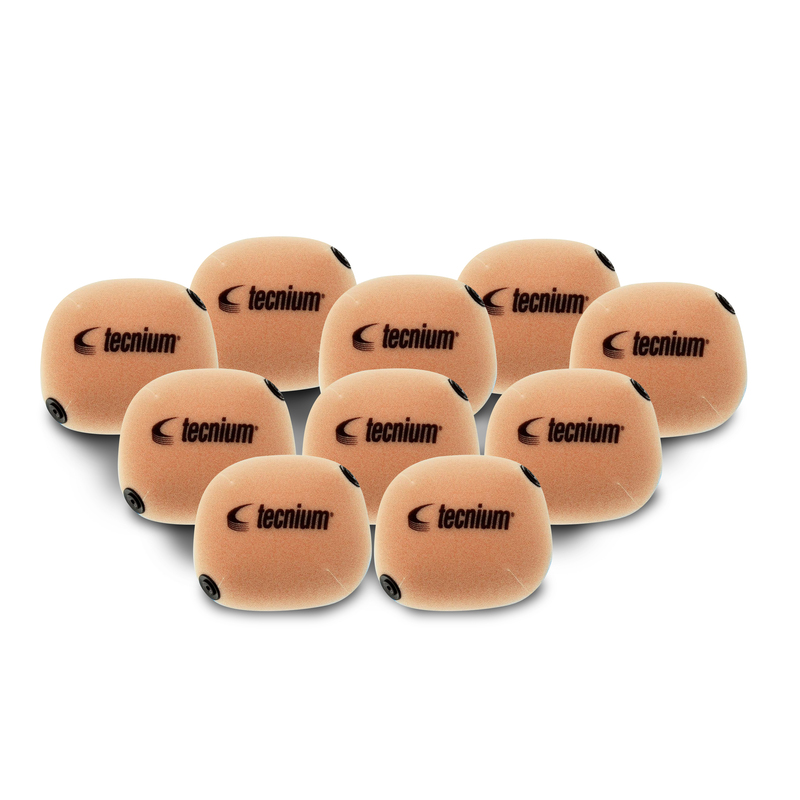Filtre à air Tecnium Kit de 10 filtres à air