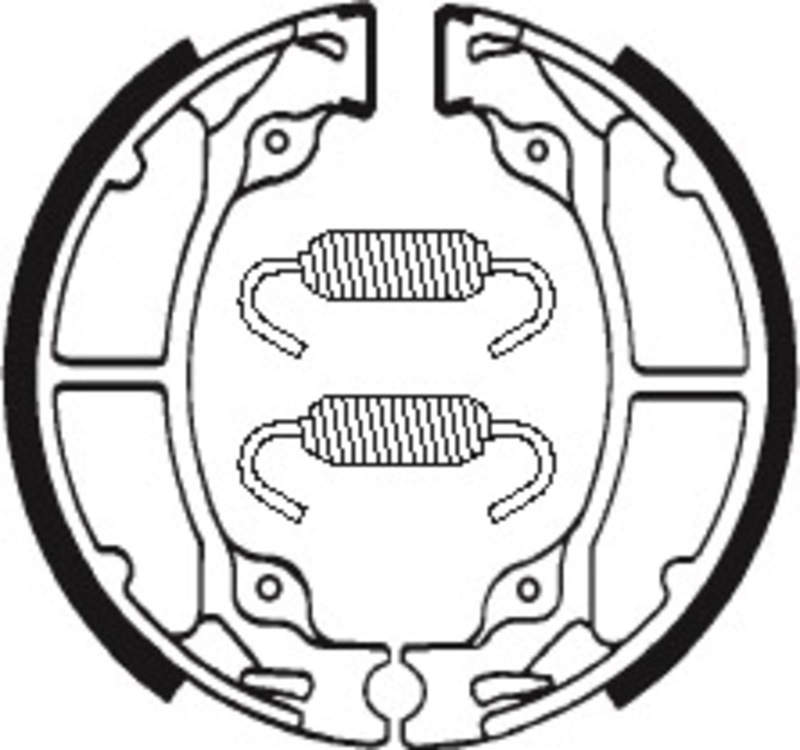 Mâchoires de frein Tecnium Street/Off-Road organique - BA025