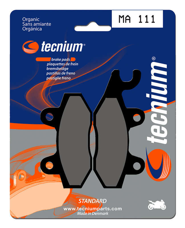 Plaquettes de freins Tecnium route organique - MA111