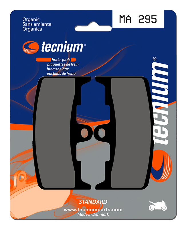 Plaquettes de freins Tecnium route organique - MA295