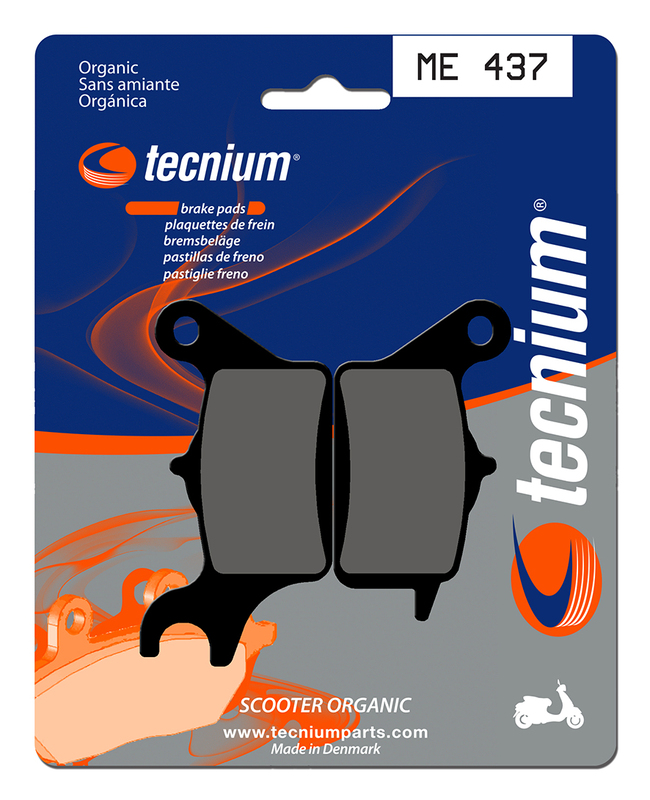 Plaquettes de freins Tecnium droite organique - ME437