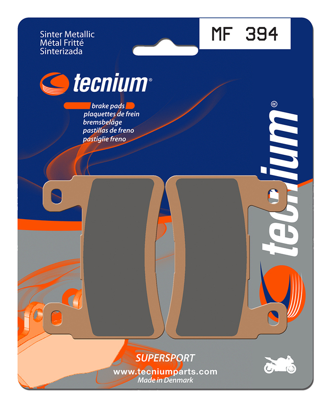 Plaquettes de freins Tecnium Performance métal fritté - MF394