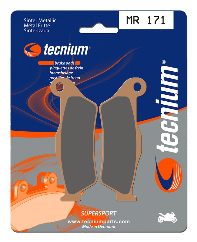 Plaquettes de freins Tecnium Performance métal fritté - MR171