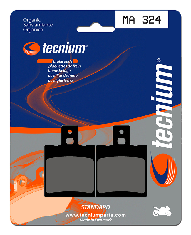 Plaquettes de freins Tecnium route organique - MA324