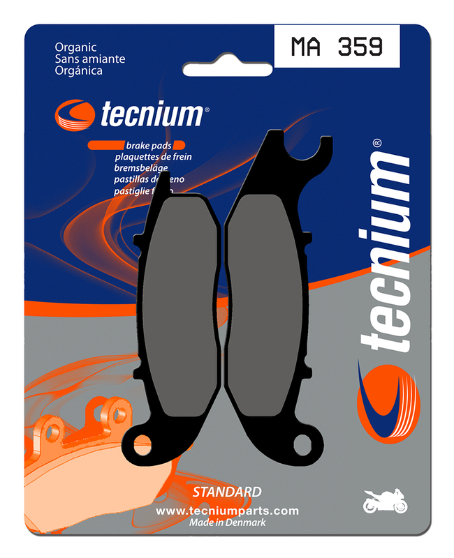 Plaquettes de freins Tecnium route organique - MA359