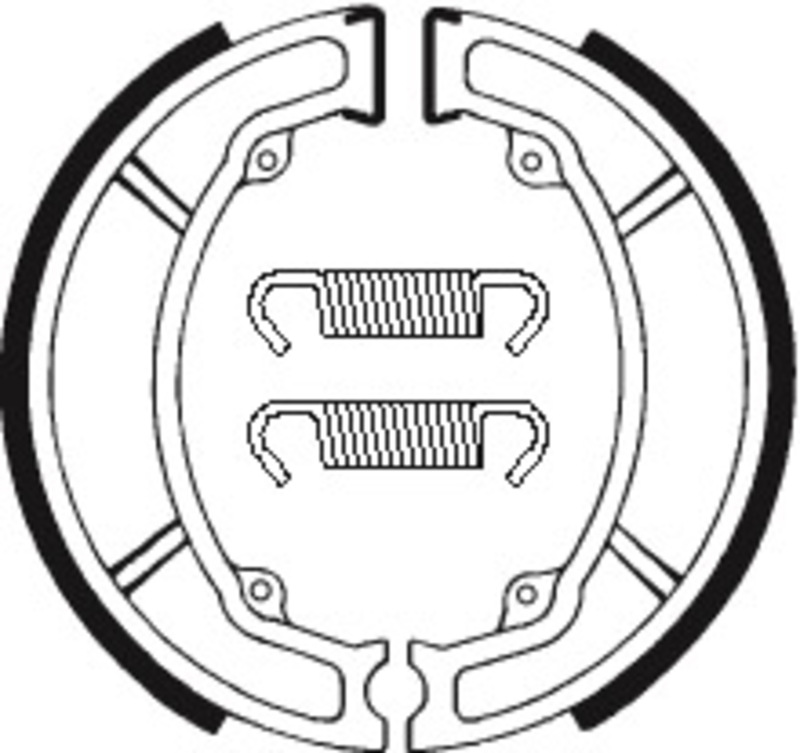 Mâchoires de frein Tecnium Off-Road/Quad organique - BA104