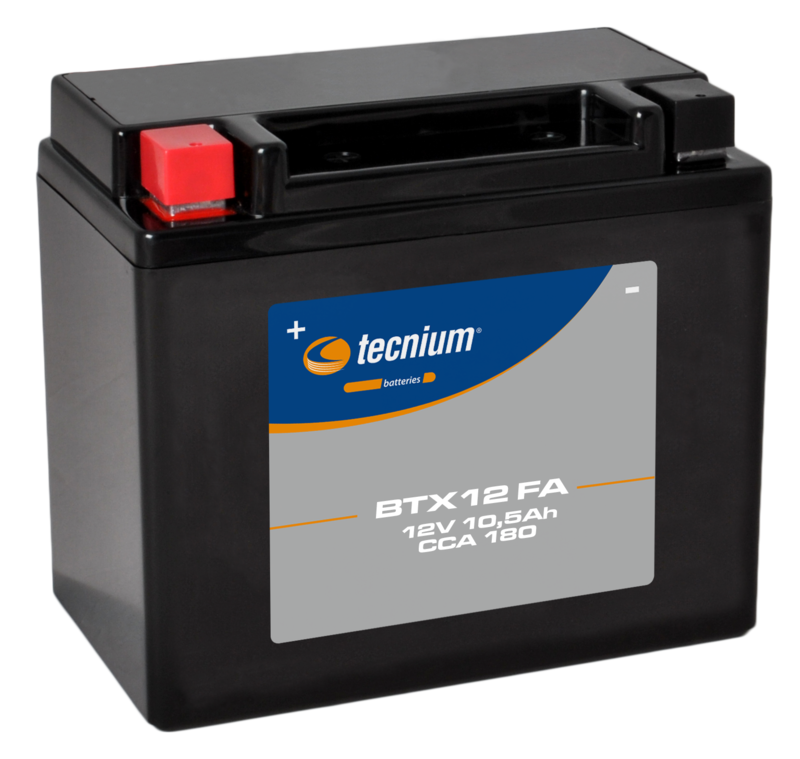 Batterie Tecnium sans entretien activé usine - BTX12