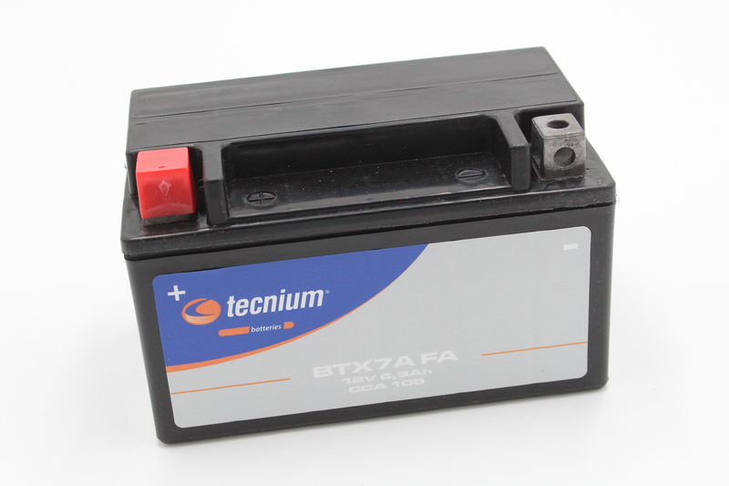 Batterie Tecnium sans entretien activé usine - BTX7A