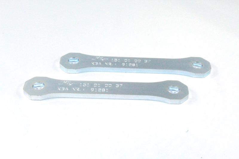 Biellette de suspension Tecnium réhausse construction 1