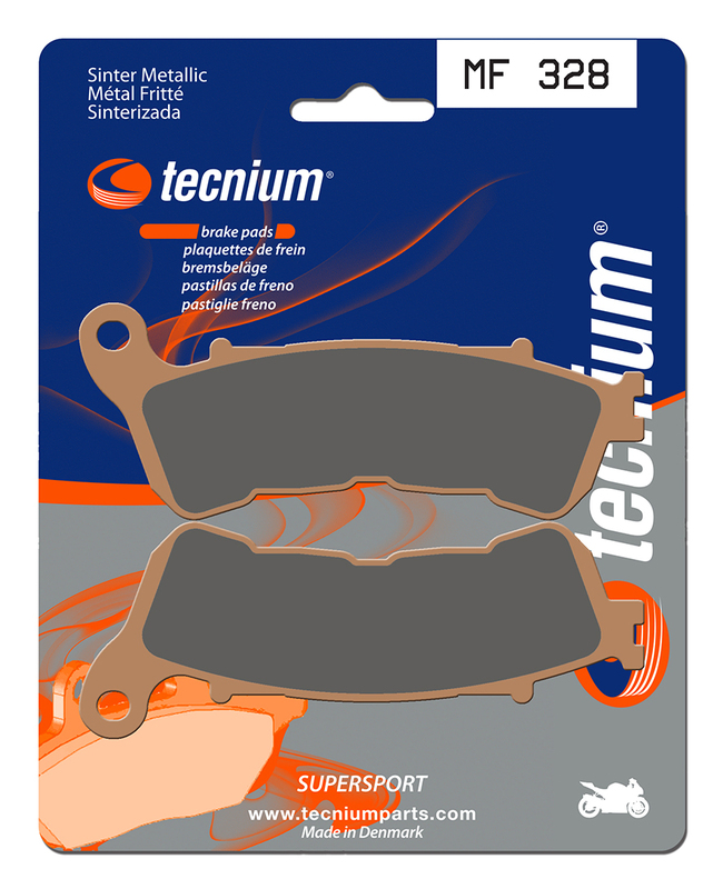 Plaquettes de freins Tecnium Performance métal fritté - MF328