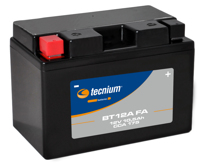Batterie Tecnium sans entretien activé usine - BT12A