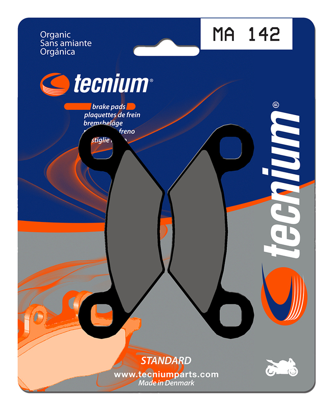 Plaquettes de freins Tecnium route organique - MA142