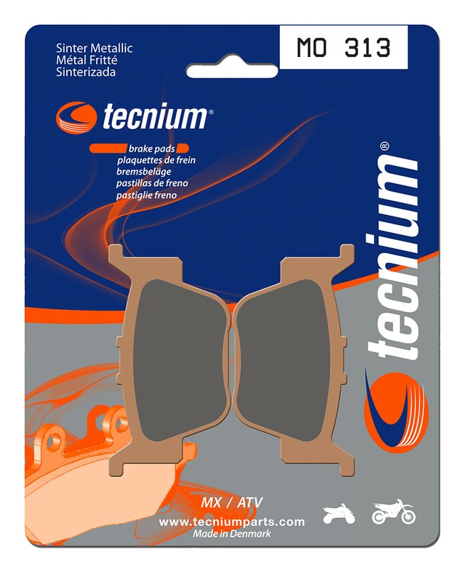 Plaquettes de freins Tecnium MX métal fritté - MO313