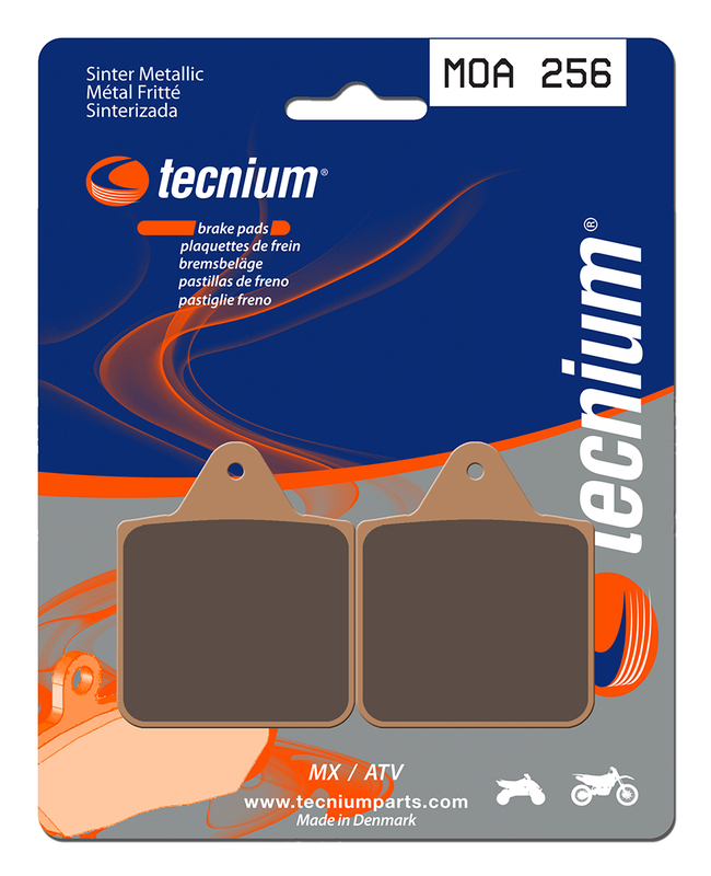 Plaquettes de freins Tecnium MX métal fritté - MOA256