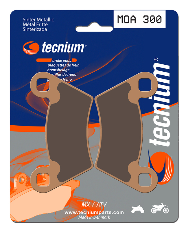 Plaquettes de freins Tecnium MX métal fritté - MOA300