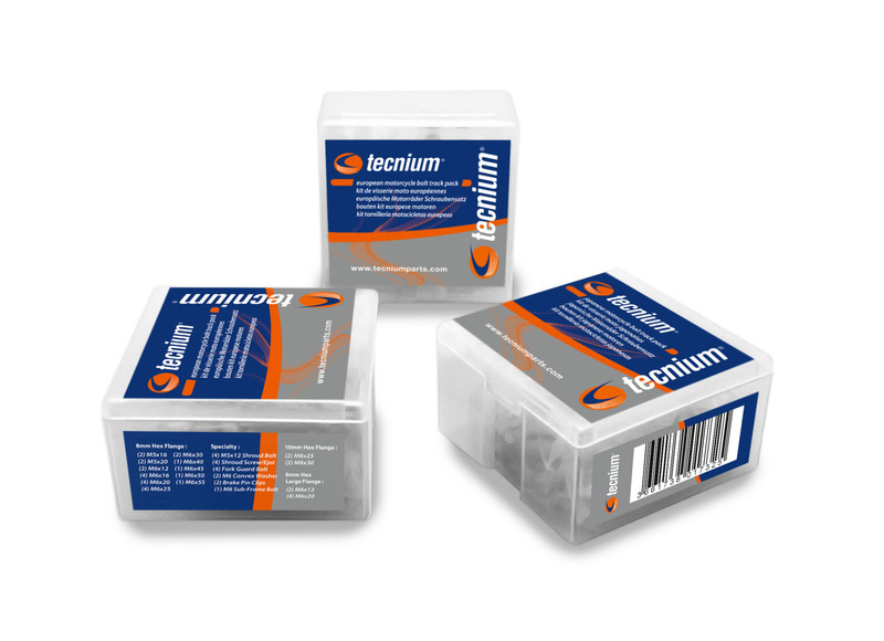 Kit Visserie Tecnium Track Pack zinc moto japonaises