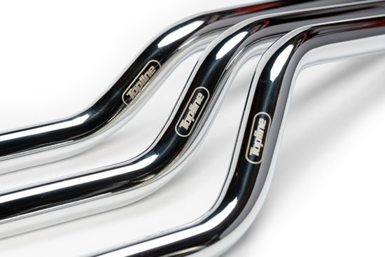 Guidon TopLine Acier 22MM Chrome Bas