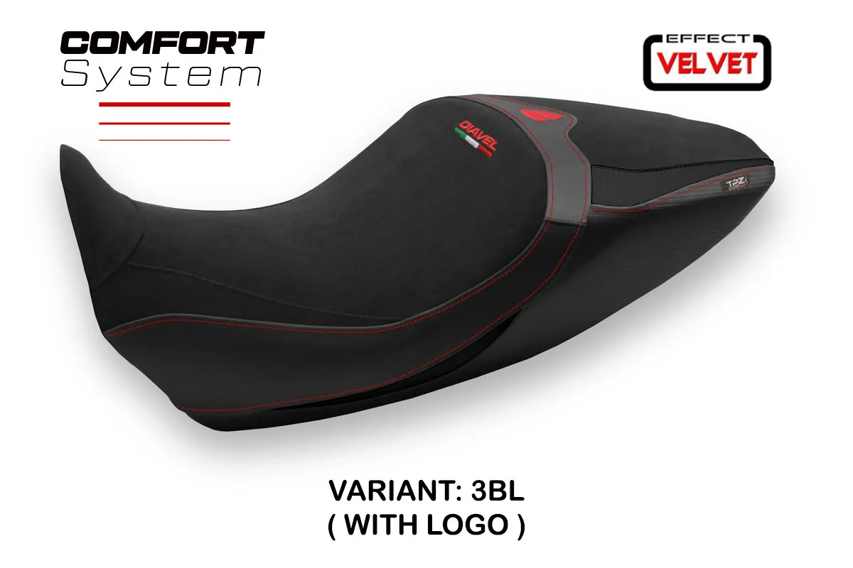 Housse de selle TPZ DD126S1C-3BL-1