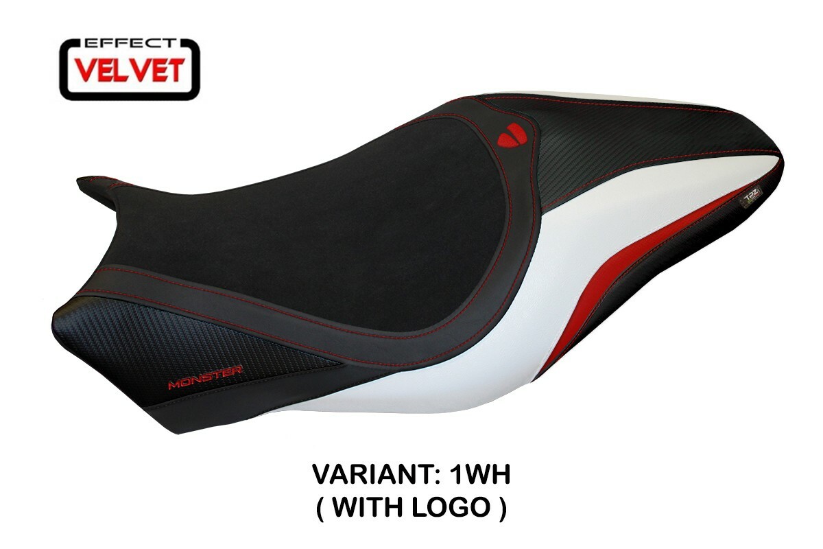 Housse de selle TPZ DMON12V-1WH-1