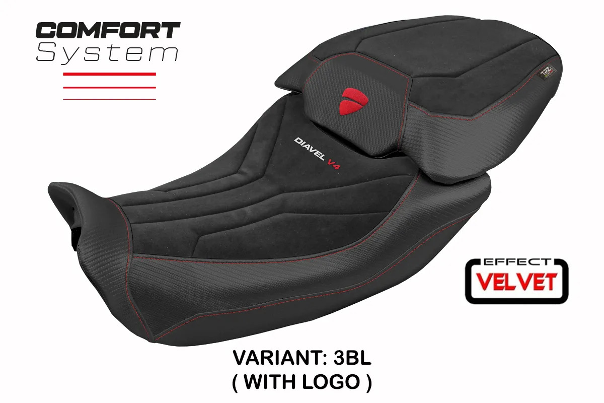 Housse de selle TPZ DUDIV4DVC-3BL-1