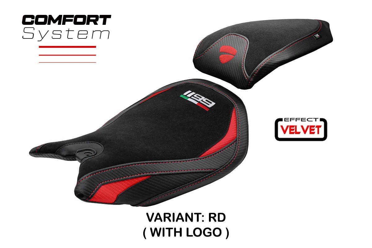 Housse de selle TPZ DUP119PC-RD-1
