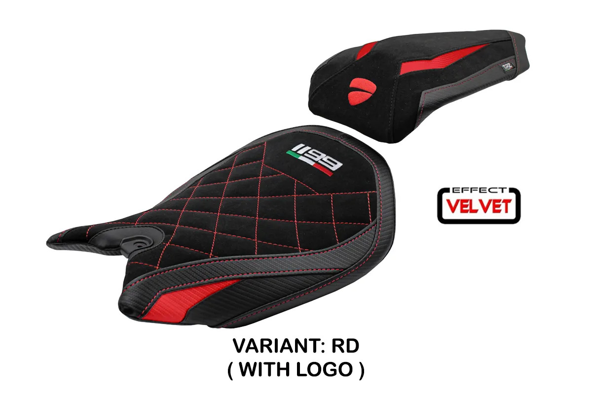 Housse de selle TPZ DUP119PVS-RD-1
