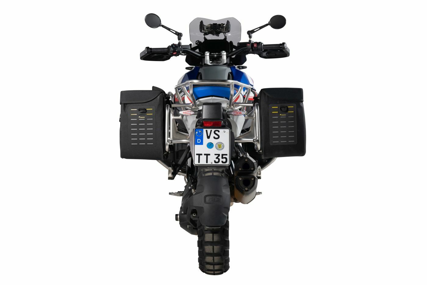 Sacoches cavalières Touratech TRAVEL 40/40 - Support noir inclus