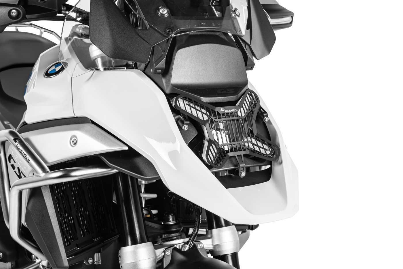 Protection Phare Touratech A attache rapide - Noir