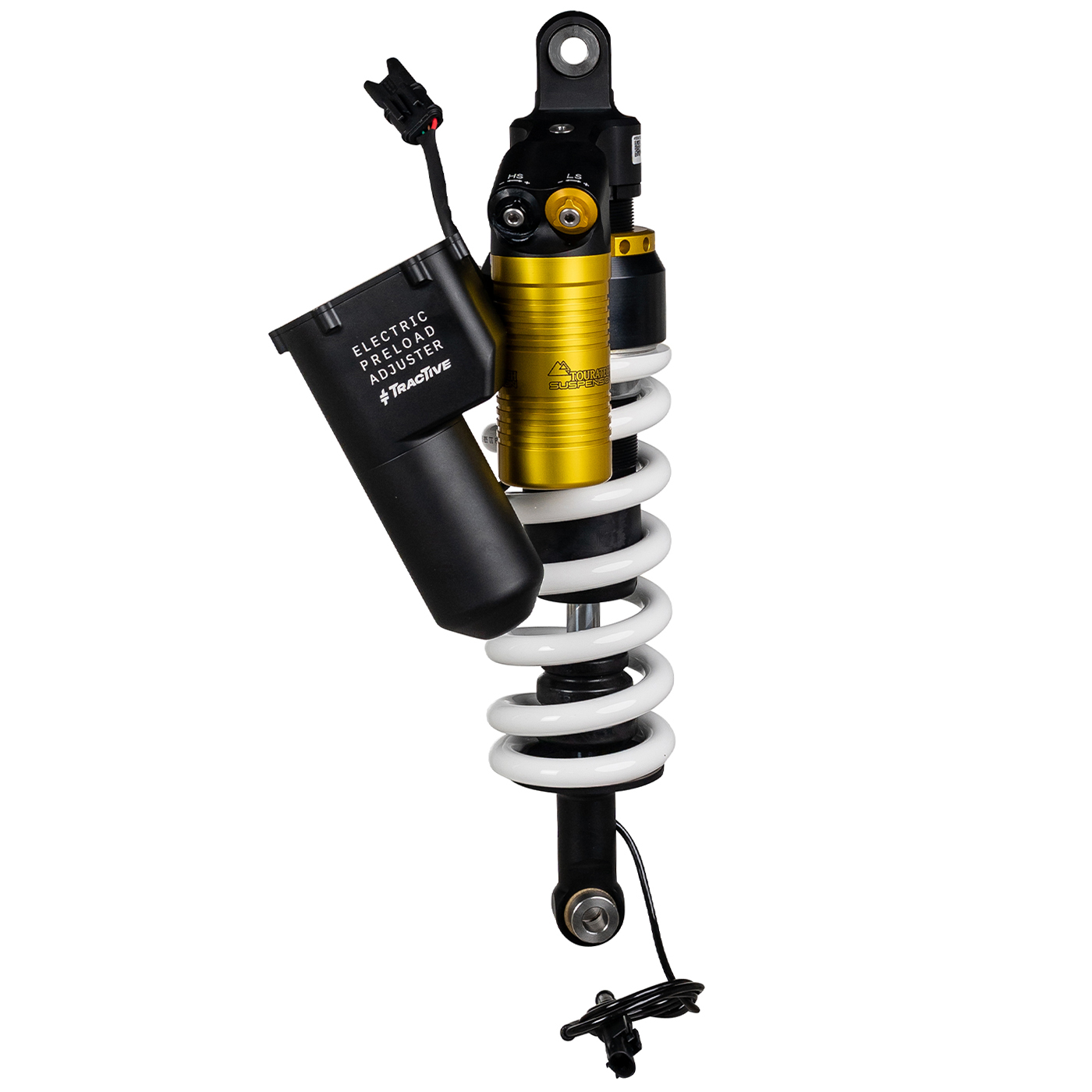 Amortisseur Touratech Arrière - EXTREME 2 / Plug & Travel / DDA - Noir - Jaune