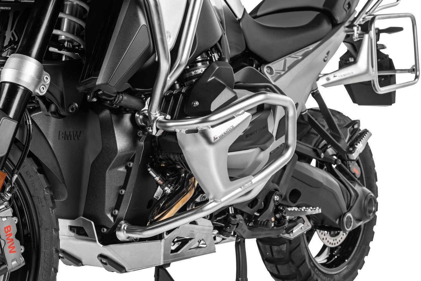 Pare-carter Touratech Crash bar moteur - Argent