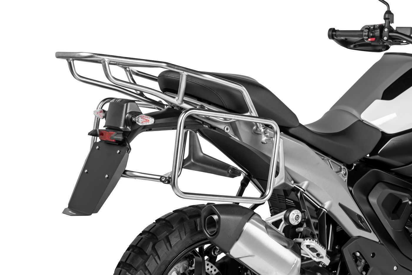 Support valises Touratech - Argent