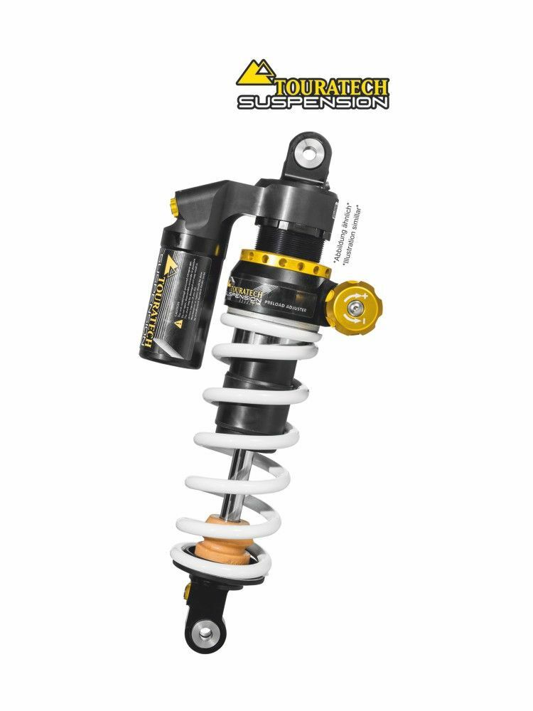 Amortisseur Touratech EXTREME - Noir - Jaune