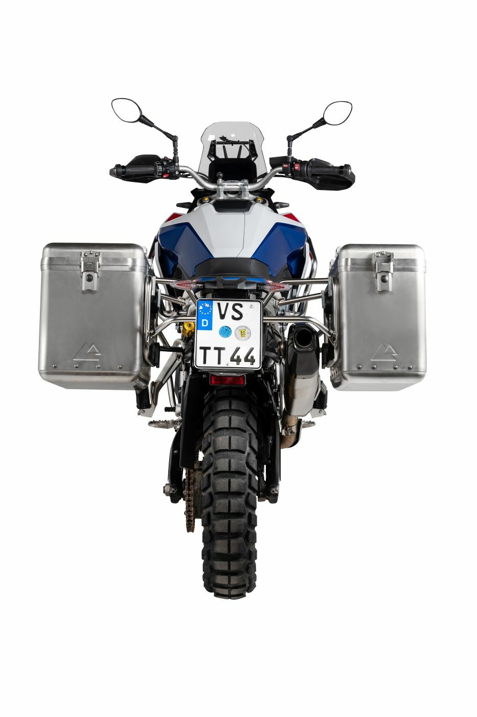 Valise Touratech ZEGA Mundo 38/45 - Support noir inclus - Alu