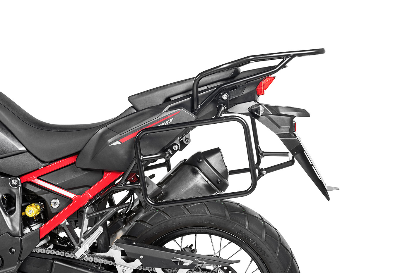 Porte Bagage Touratech Acier inoxydable - Noir