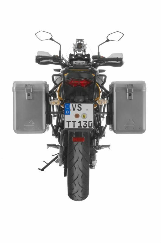 Valise Touratech ZEGA Mundo 38/38 - Support noir inclus - Alu
