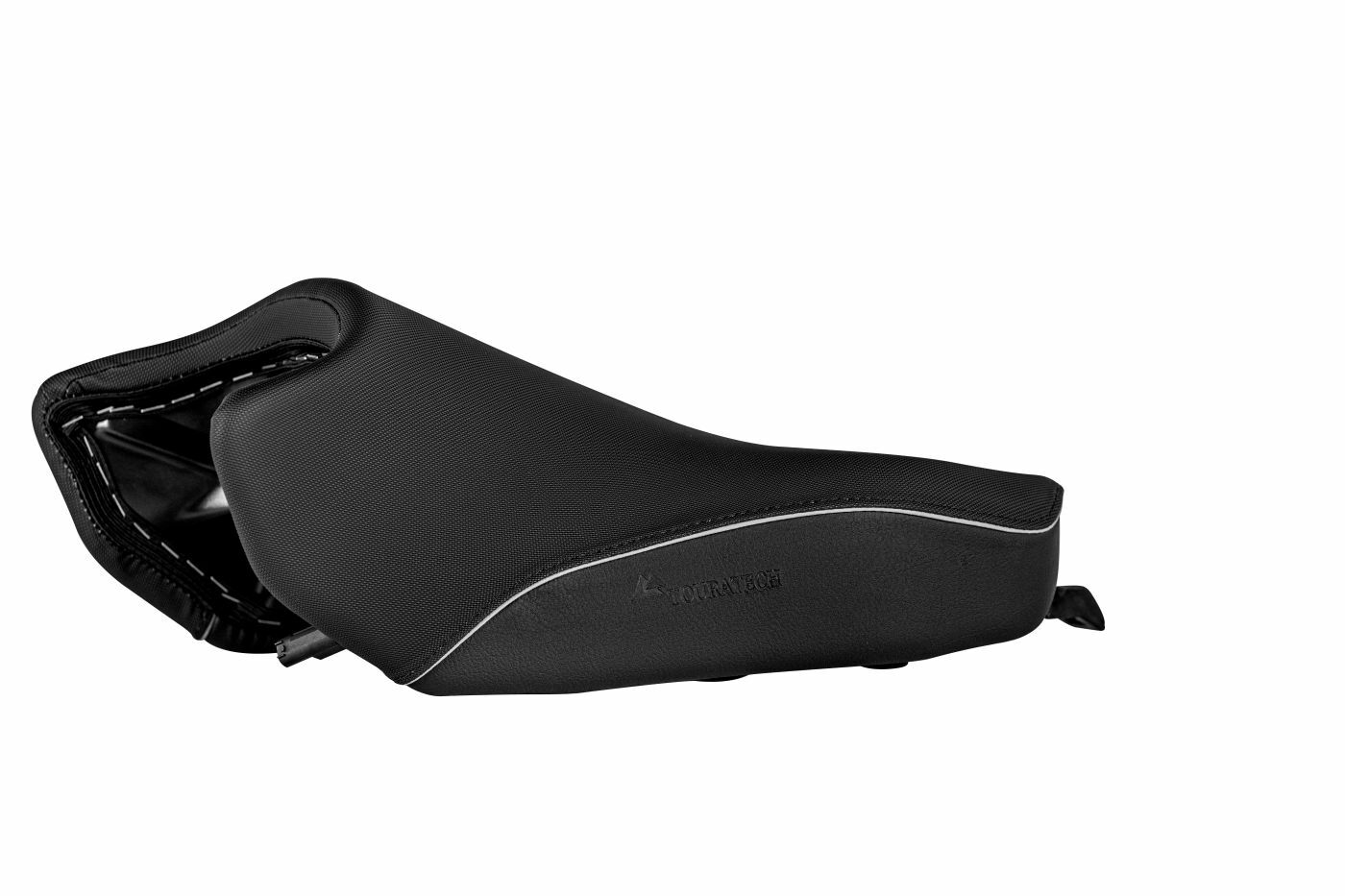 Selle confort Touratech Line grey Fresh Touch chauffée - Haute