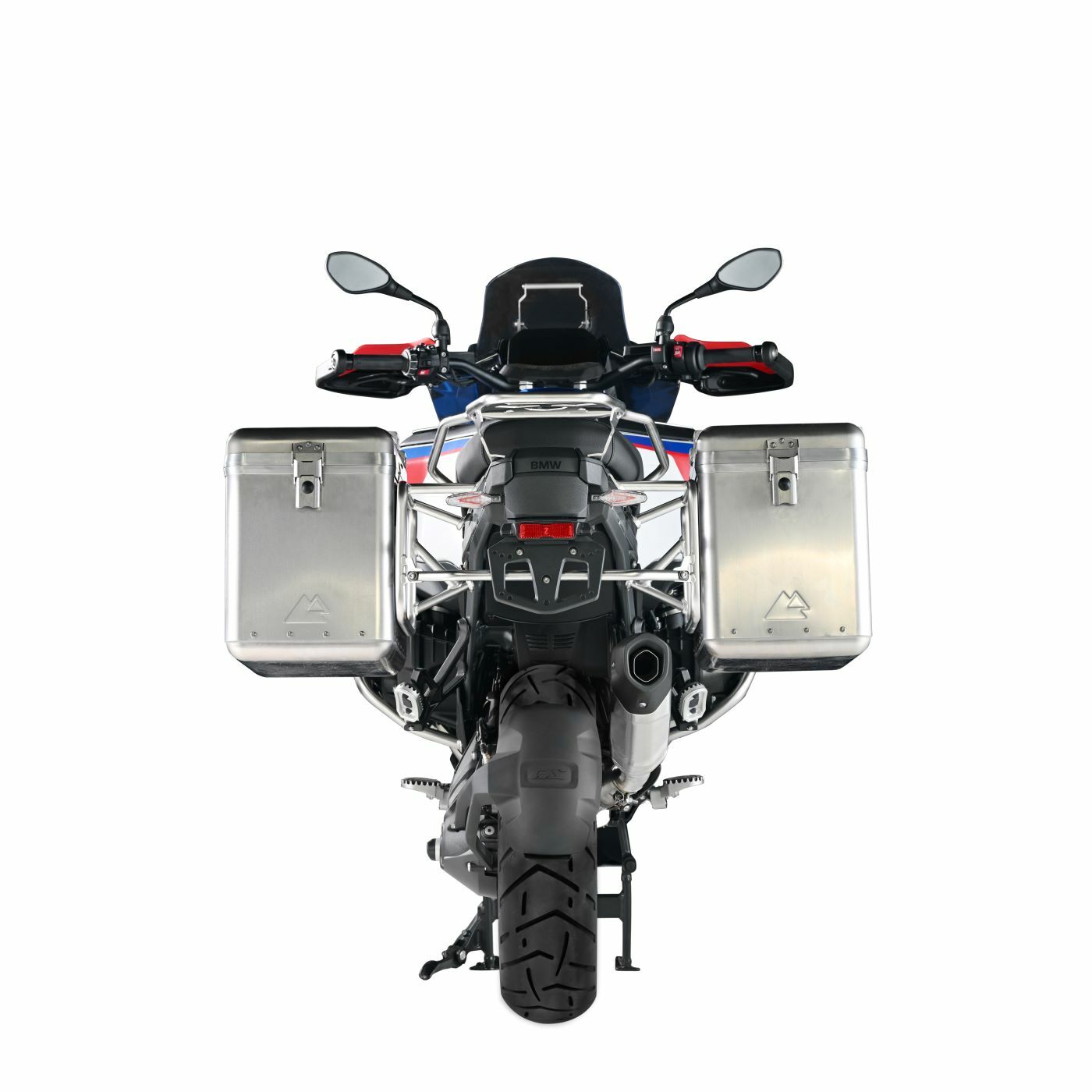 Valise Touratech ZEGA Mundo 45/45 - Support gris inclus - Alu