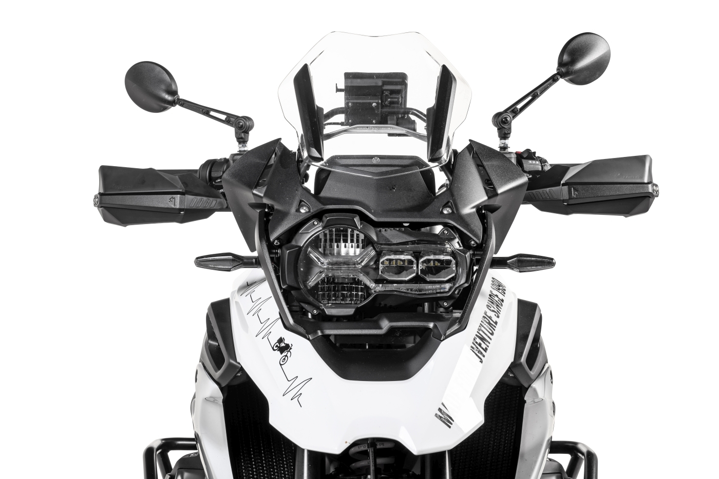 Protèges-mains Touratech DEFENSA Expedition - Noir
